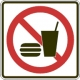 Toiduga sisenemise keeld / Toit ja jook keelatud