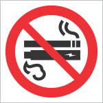 Suitsetamise keel ja veipimise keeld. Ära suitseta. Ära veibi (tekstita).
